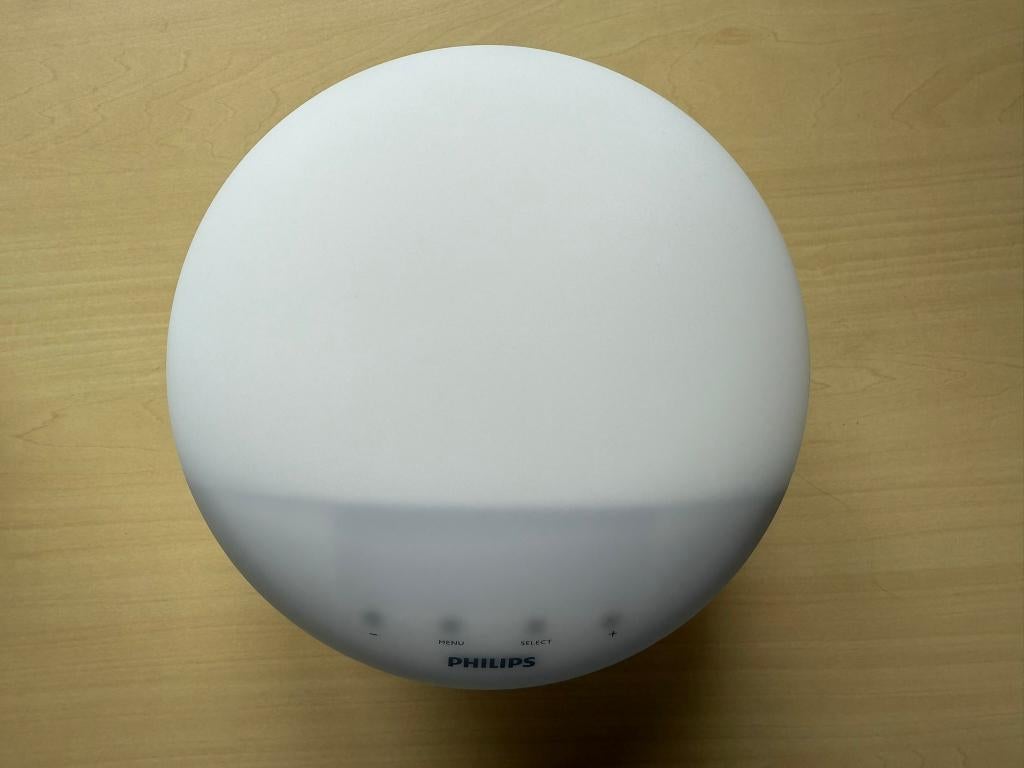 Philips Wake-up Light HF3520 - Lichtwekker met radio, Ophalen of Verzenden, Gebruikt