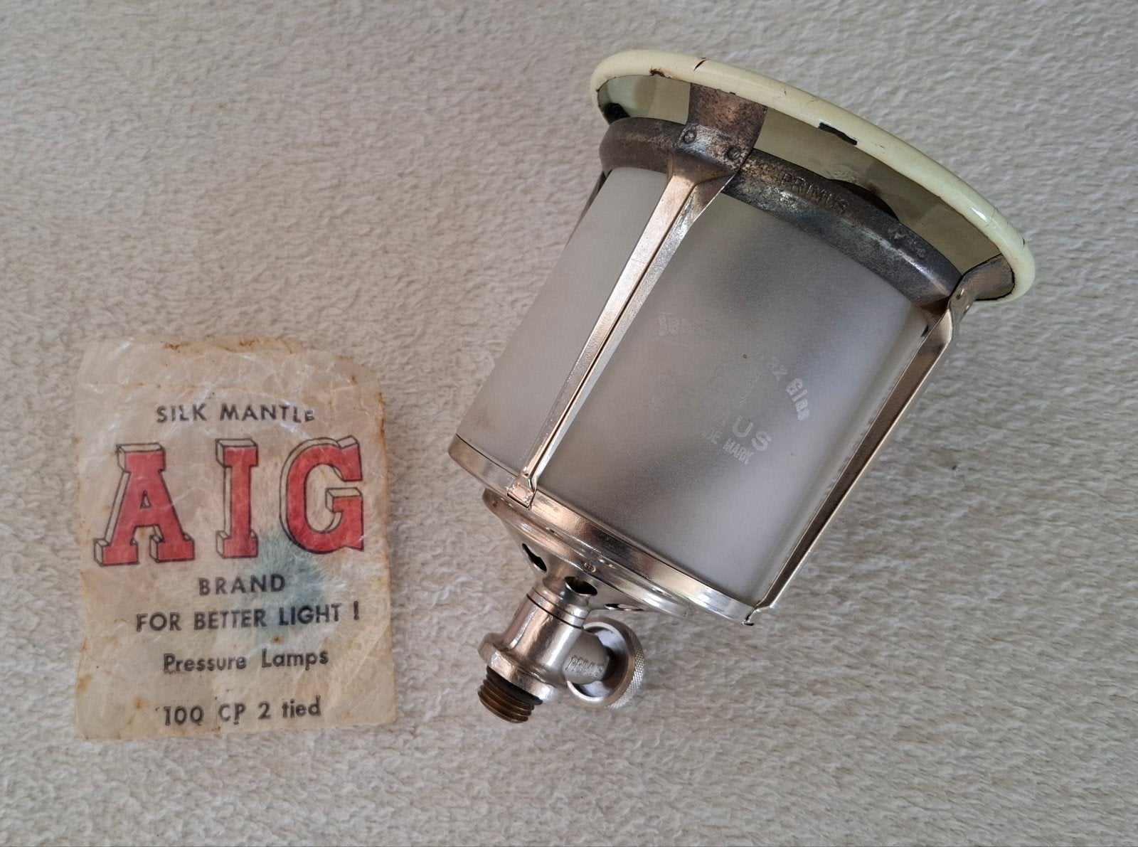 Vintage Primus lamp, Ophalen of Verzenden