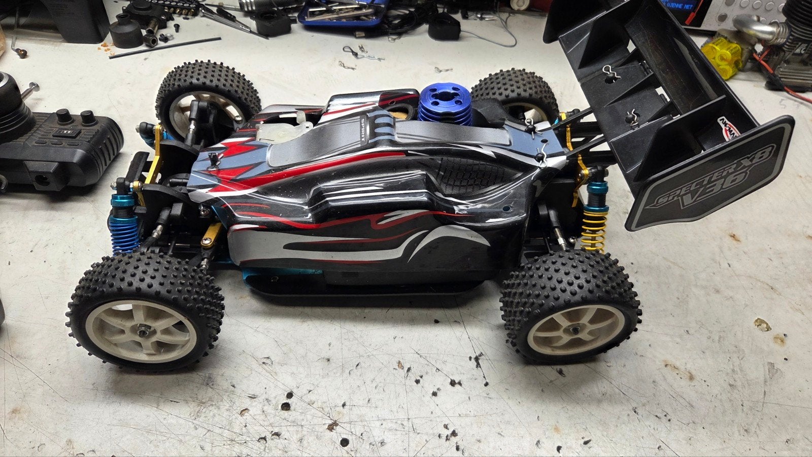 Te koop leuke smartech, Gebruikt, Auto offroad, Ophalen of Verzenden, Schaal 1:10