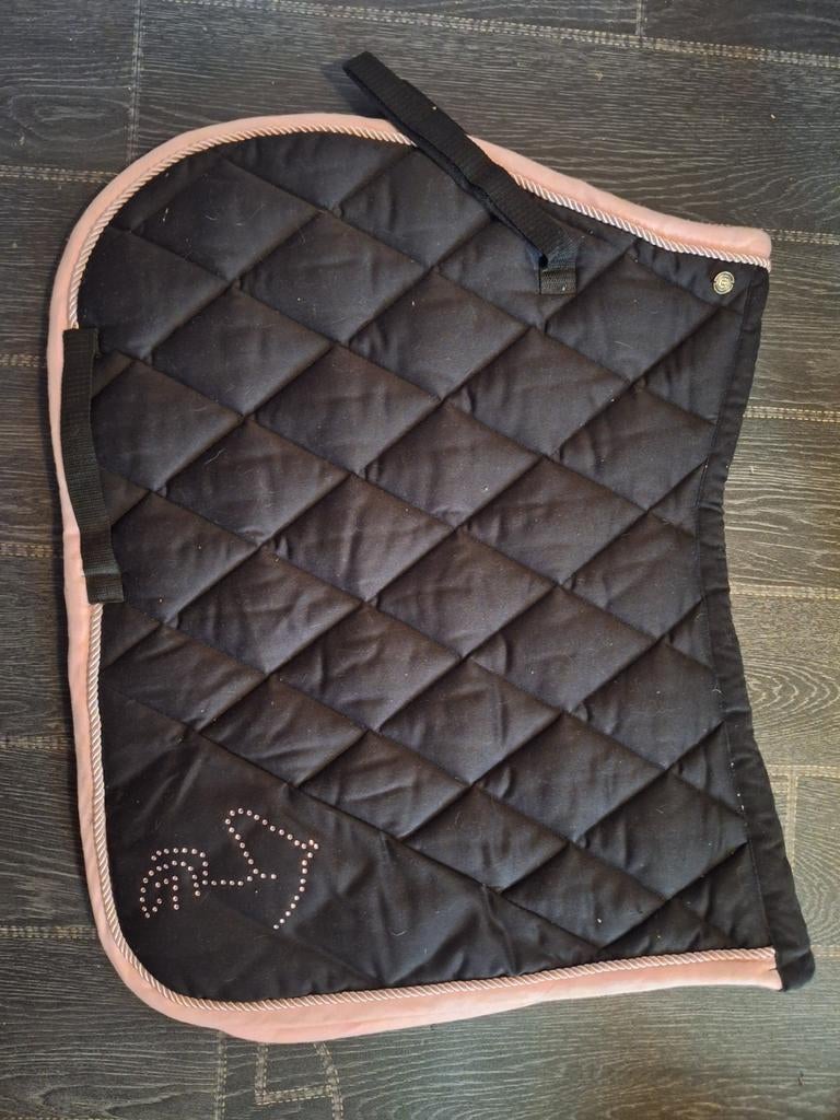 Spring dekje imperial riding zwart met roze, Dieren en Toebehoren, Paarden en Pony's | Dekens en Dekjes, Katoen, Overige merken
