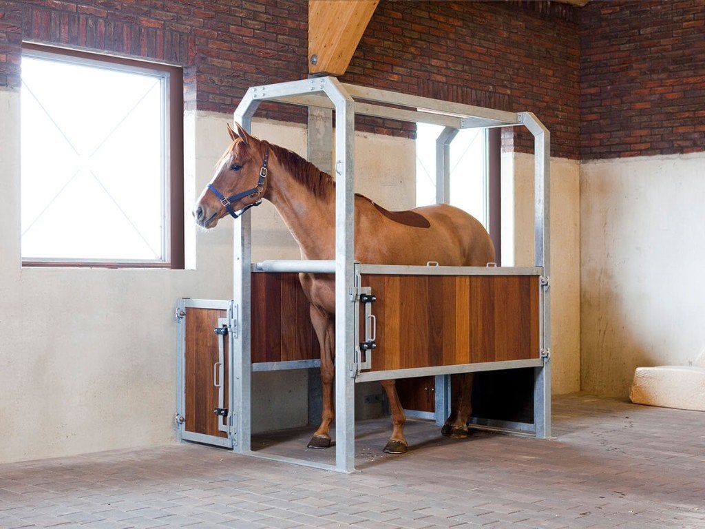 Premium opvoelbox voor paarden en pony’s – Productie in NL, Dieren en Toebehoren, Toebehoren, 1 paard of pony