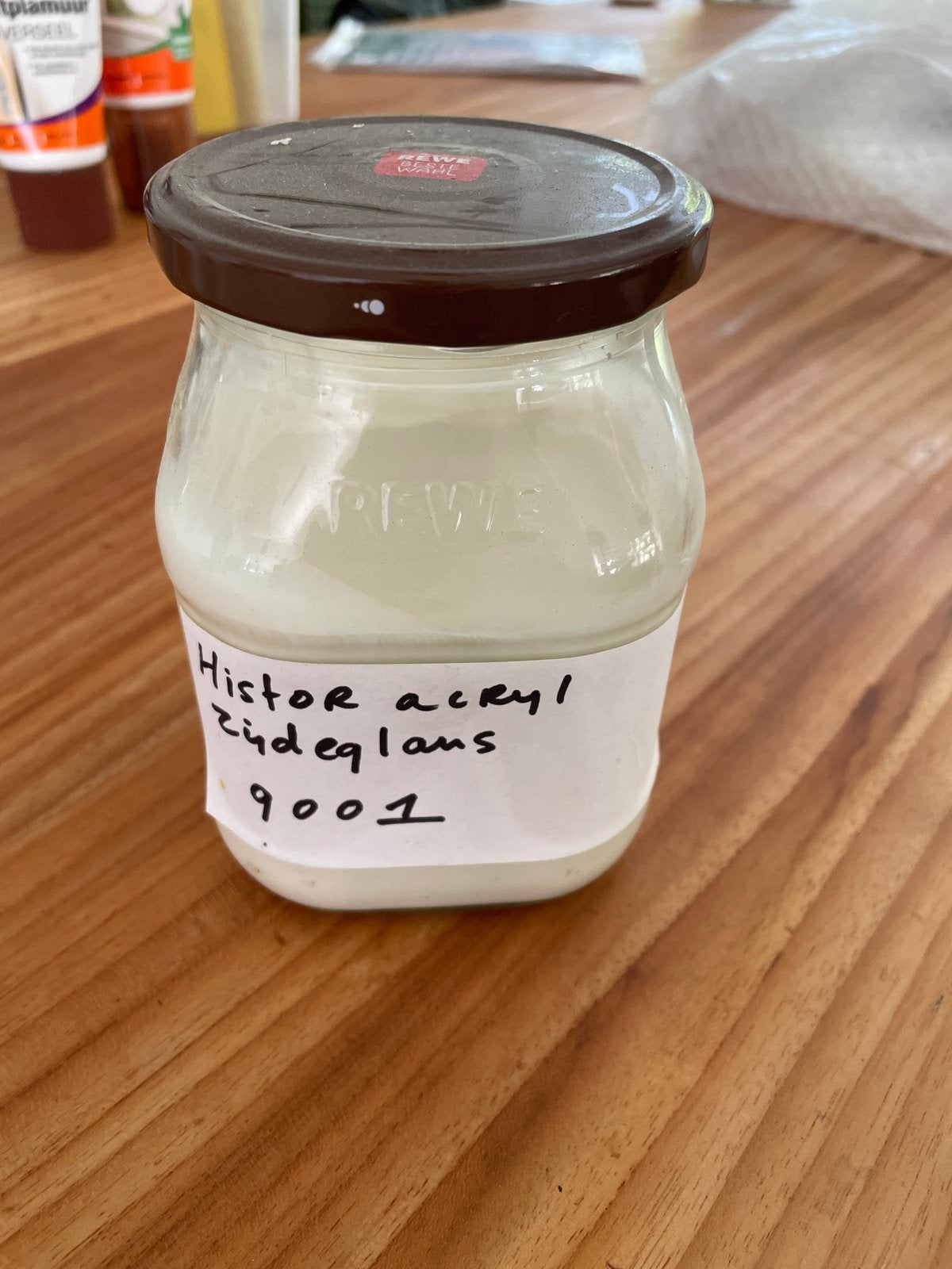 Histor Acryl Zijdeglans Verf RAL 9001 Gebroken Wit 500 ml, Ophalen, Wit, Minder dan 5 liter, Verf