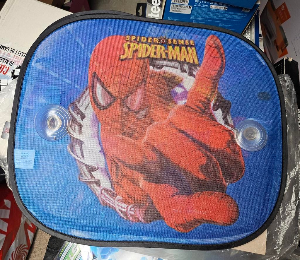 Spider-man Zonnescherm voor auto, Ophalen