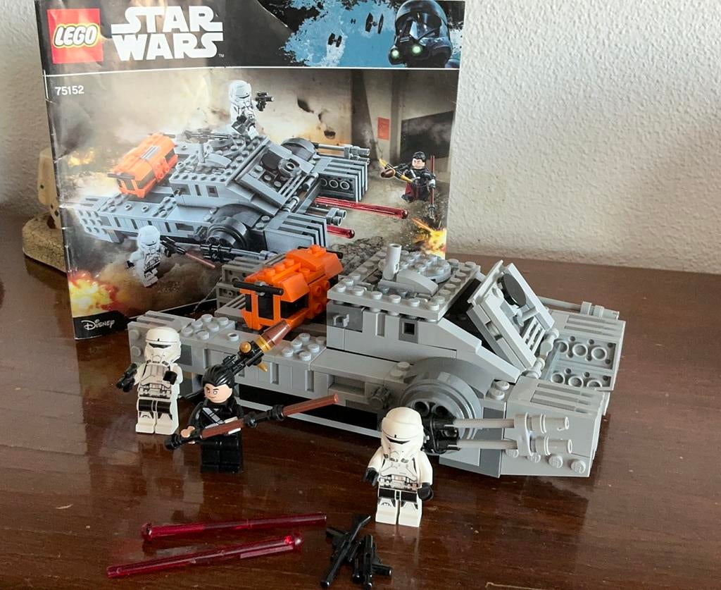 LEGO Star Wars Imperial Assault Hovertank - 75152.Met boekje, Ophalen of Verzenden, Zo goed als nieuw