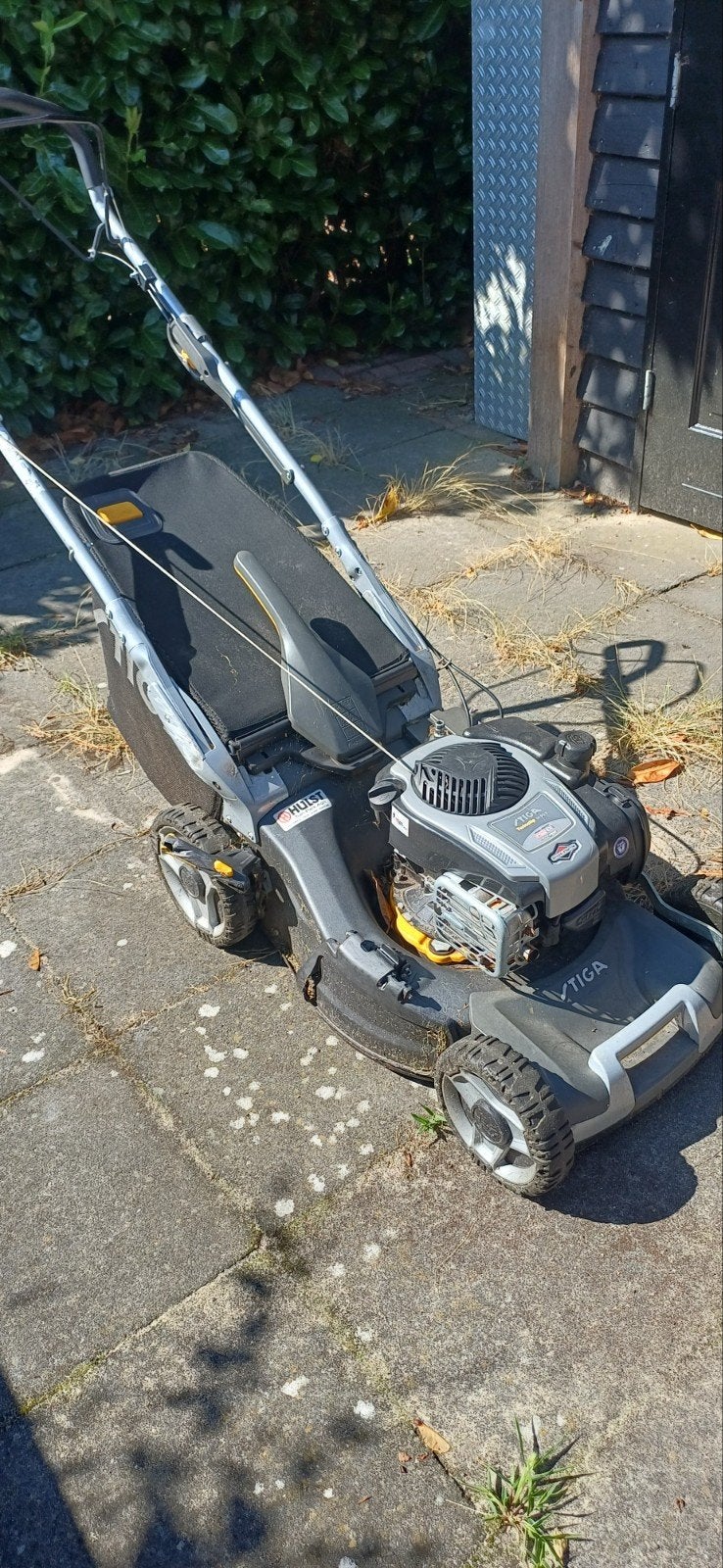 stiga benzine grasmaaier, Ophalen, Cirkelmaaier, Gebruikt, Stiga