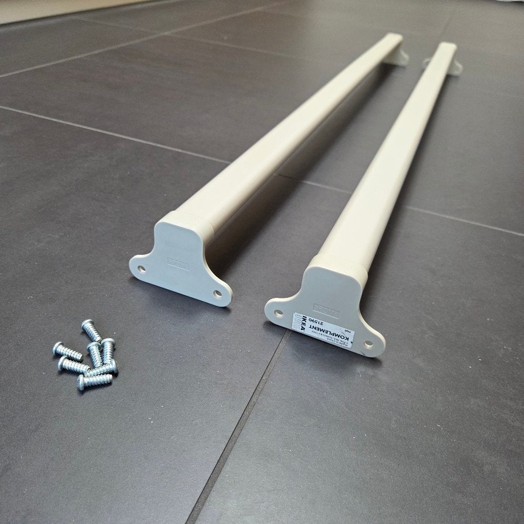 IKEA KOMPLEMENT kledingroedes – 94,5 cm – set van 2, Huis en Inrichting, Kasten | Kledingkasten, Gebruikt, Minder dan 100 cm, 50 tot 75 cm