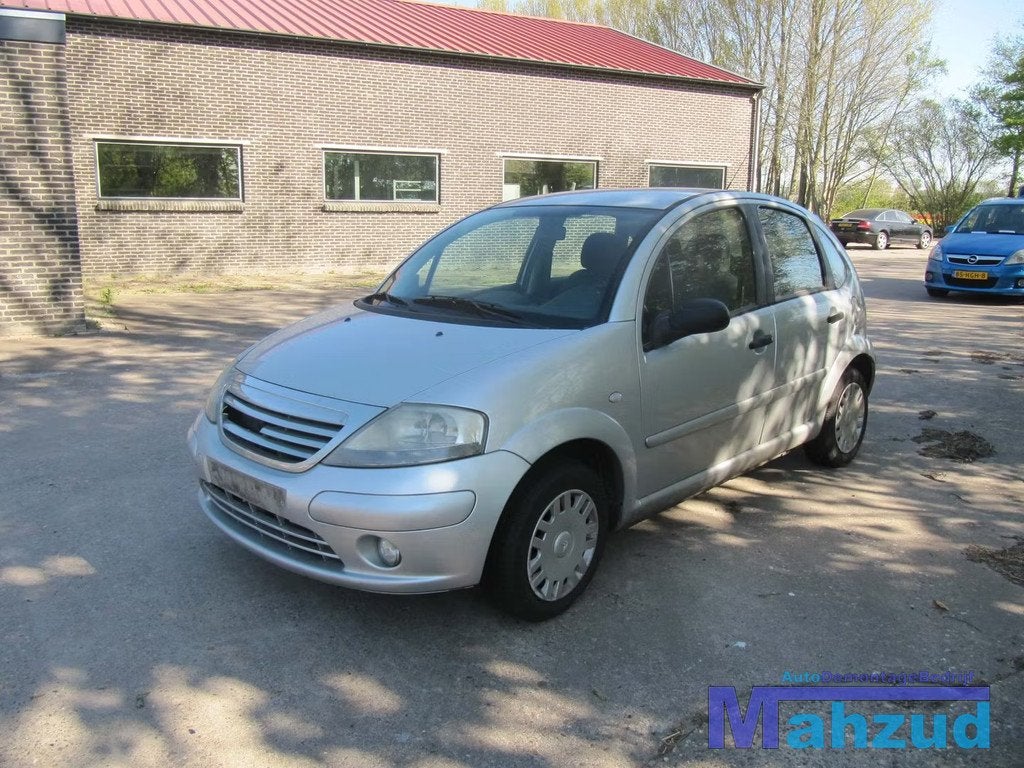 Citroen c3 grijs links voor deur slot raam mechaniek spiegel, Gebruikt, Citroën, Voor, Ophalen of Verzenden