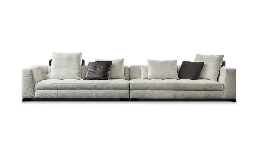 Foto 5 van Minotti Blazer 108x356cm incl 4 extra lederen hoofdsteunen