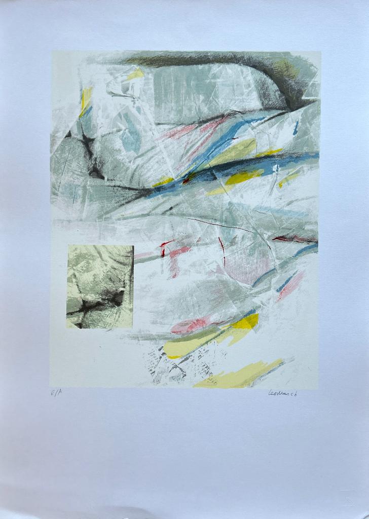 Zeefdruk Leo Musch, Antiek en Kunst, Verzenden