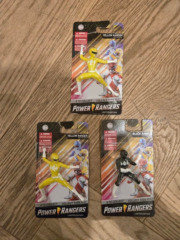 Power Rangers Limited Edition actiefiguren, Verzenden, Nieuw