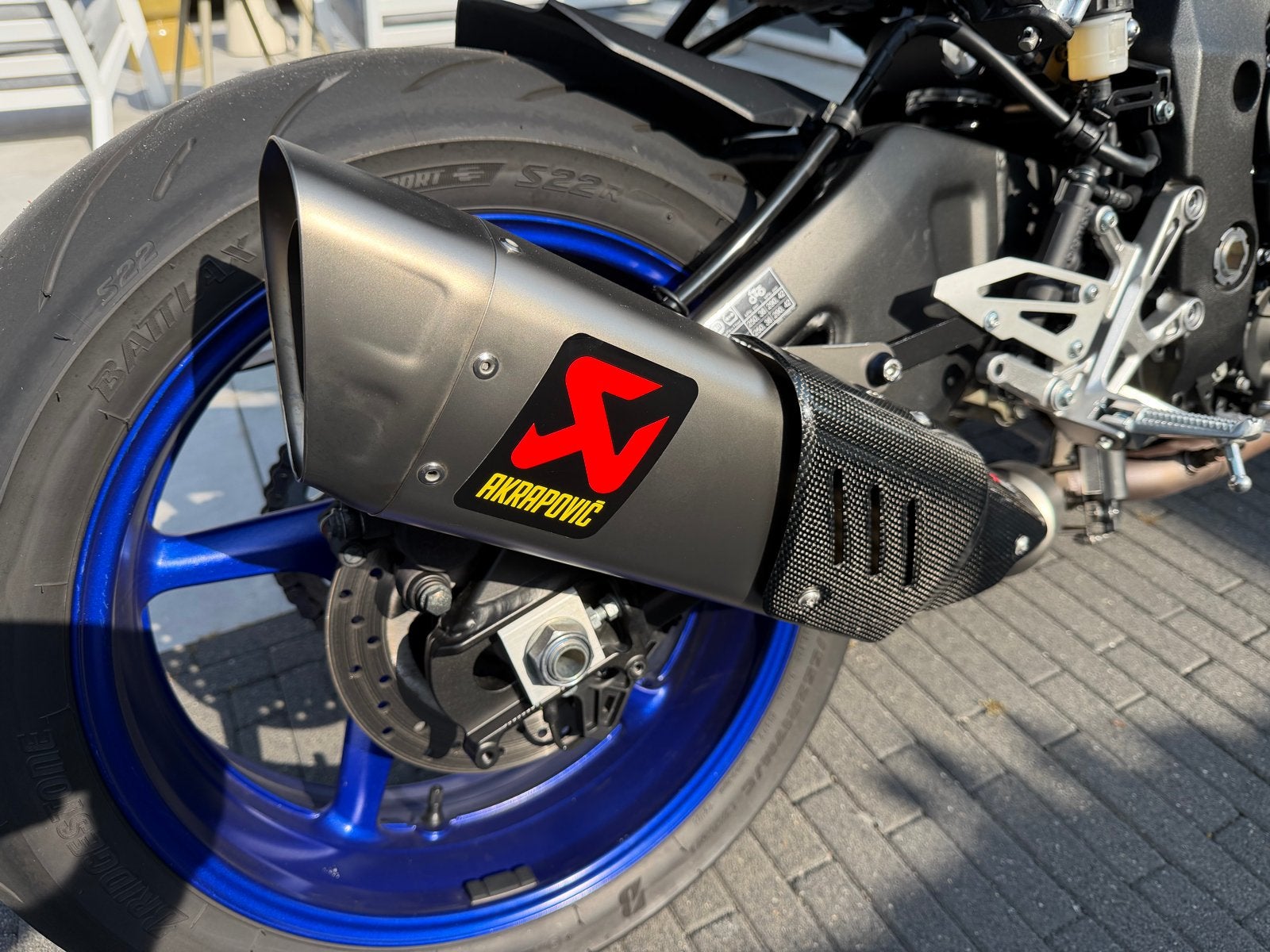 Akrapovic Titanium Uitlaat Yamaha MT10 - Nieuwstaat, Gebruikt, Verzenden, Amsterdam, Akrapovič