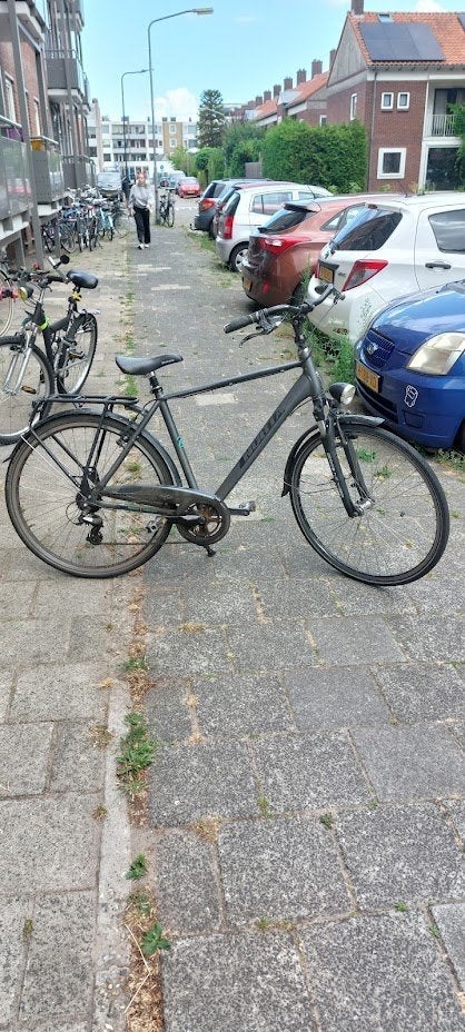 fiets, Fietsen en Brommers, Fietsen | Dames | Damesfietsen, Gebruikt, Velgrem, Versnellingen, Ophalen