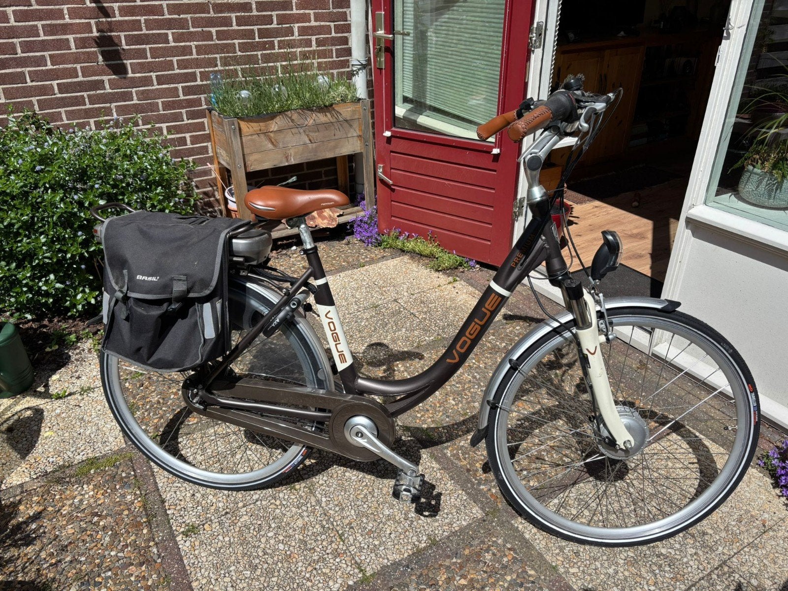Z.g.a.n. Vogue Premium 7p dames e-bike met lage km stand, Fietsen en Brommers, Elektrische fietsen, 51 tot 55 cm, Ophalen, Zo goed als nieuw