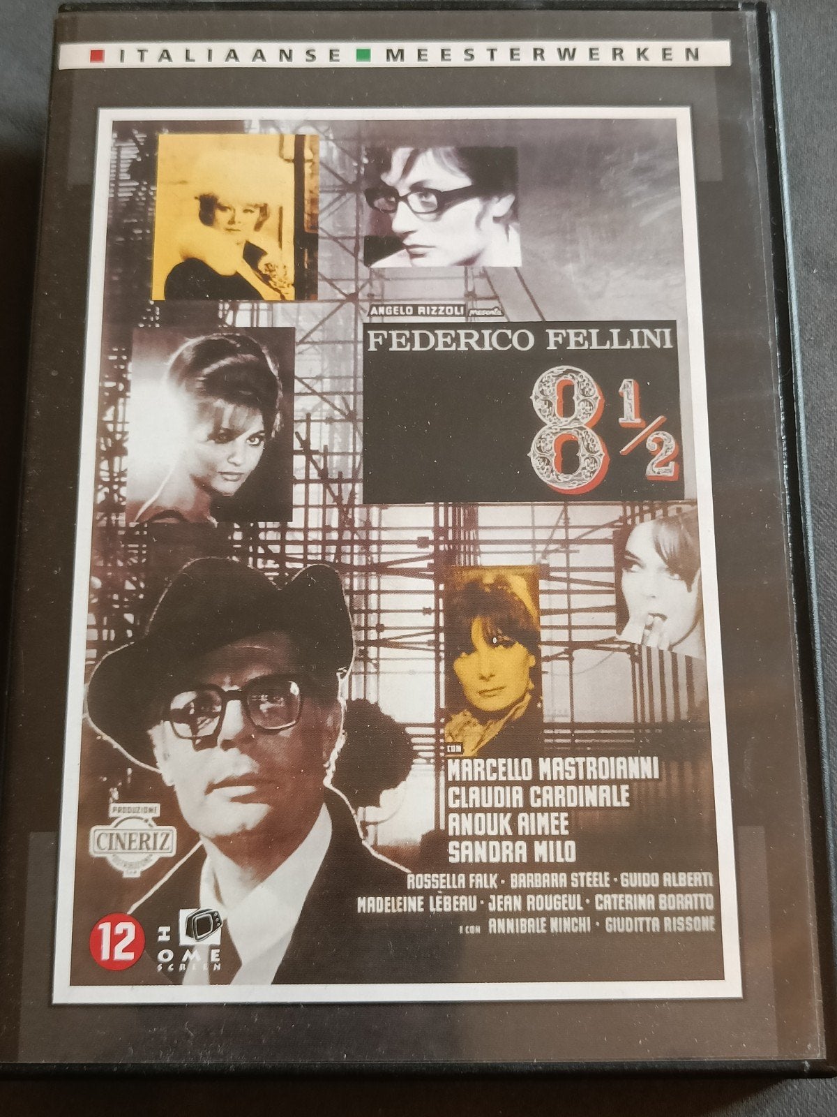 Federico Fellini's 8½ - Italiaanse Meesterwerken DVD, Ophalen of Verzenden
