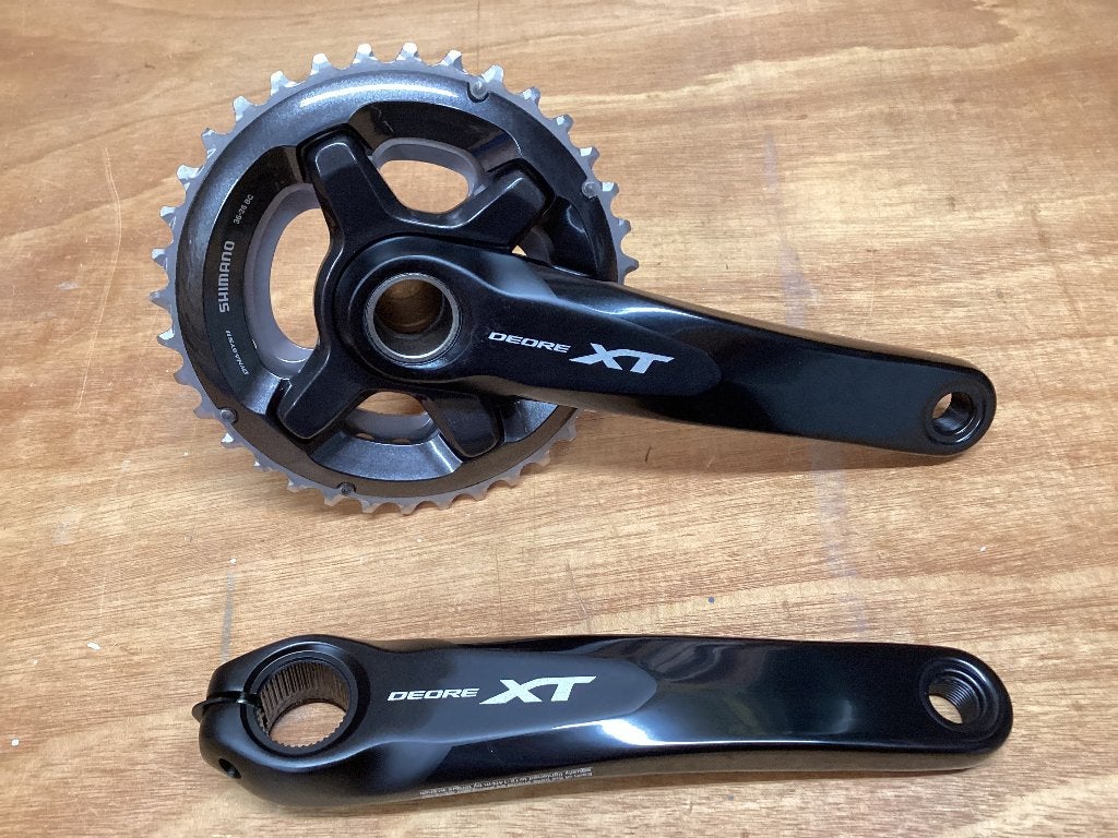 XT crankstel  M-8000 Nieuw in verpakking, Fietsen en Brommers, Crankstel of Pedalen, Nieuw, Ophalen of Verzenden, Aluminium