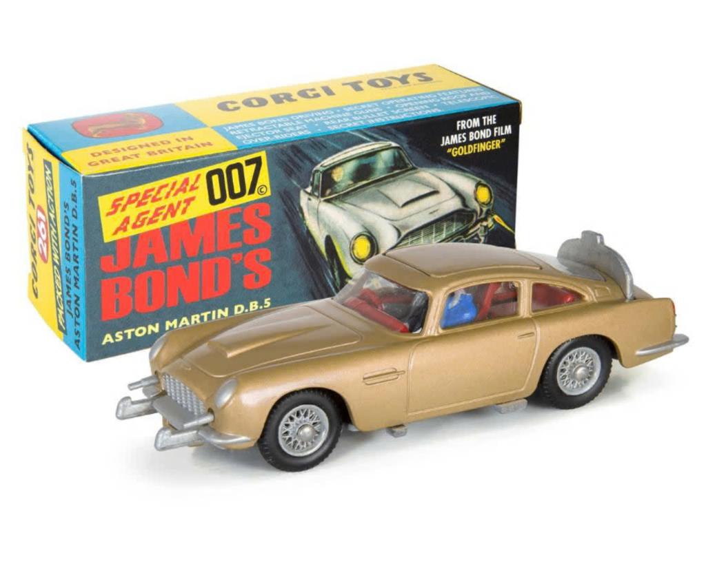 James Bond Aston Martin D.B.5 GOUD Corgi NEW 1/46 ref. 261, Verzenden, Nieuw, Auto, Corgi