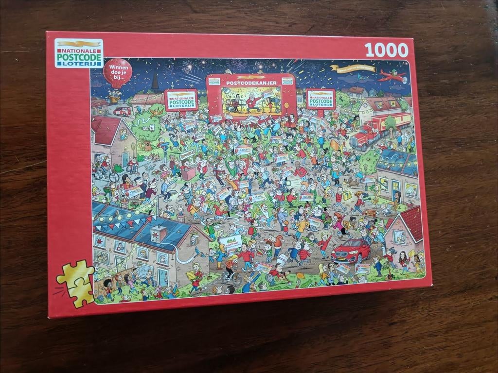 Nationale Postcode Loterij Puzzel 1000 stukjes, Ophalen, 500 t/m 1500 stukjes, Gebruikt, Legpuzzel