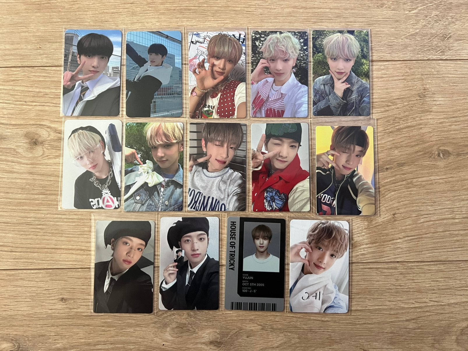 Xikers yujun photocards kpop, Ophalen of Verzenden, Zo goed als nieuw, Foto of Kaart
