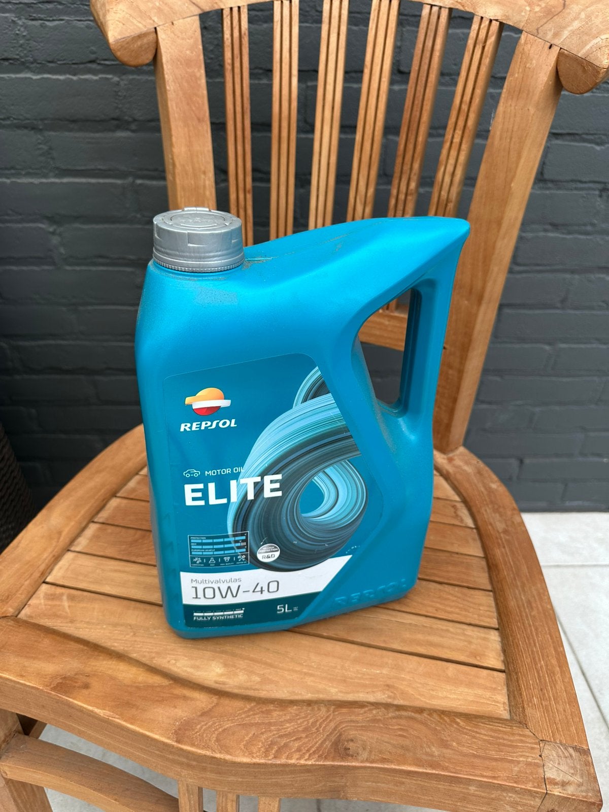 Repsol elite 10w40 olie nieuw, Ophalen