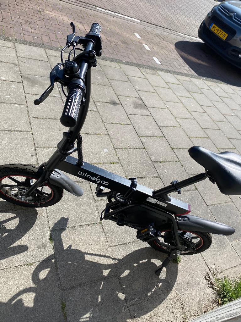 Windgoo  b20, Fietsen en Brommers, Elektrische fietsen, Minder dan 30 km per accu, Gebruikt, Minder dan 47 cm, Ophalen