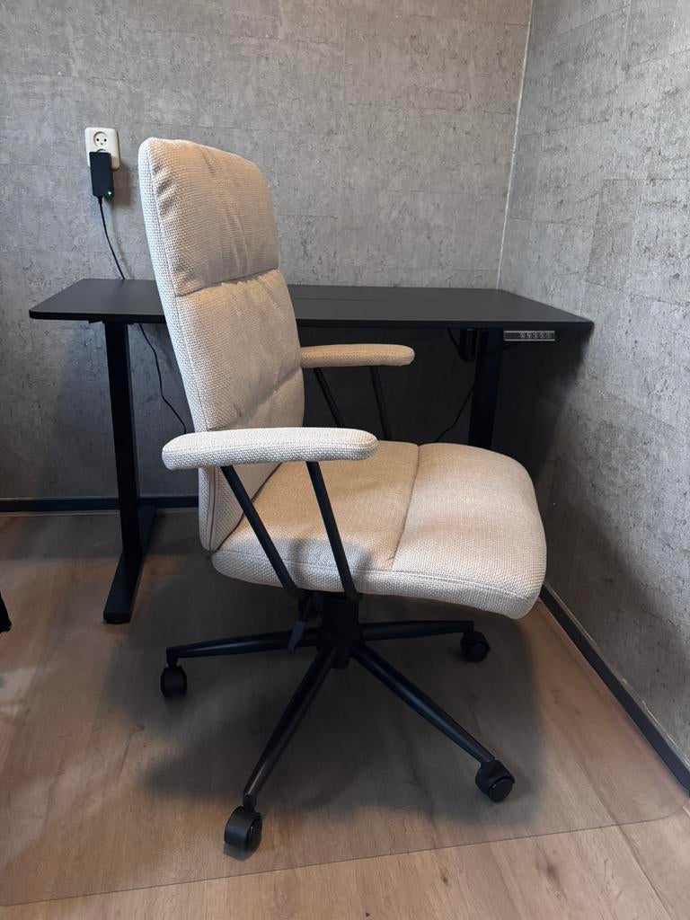 Beige Bureaustoel Phil, Ophalen, Zo goed als nieuw, Beige