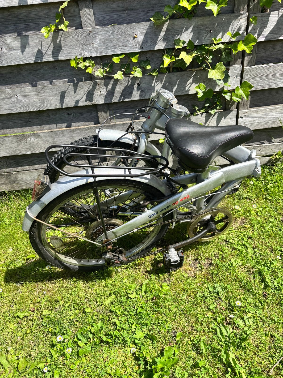 Gebruikt Opvouwbare fiets - Care Bike, Fietsen en Brommers, Fietsen | Vouwfietsen, 20 inch of meer, Gebruikt, Velgrem, Versnellingen