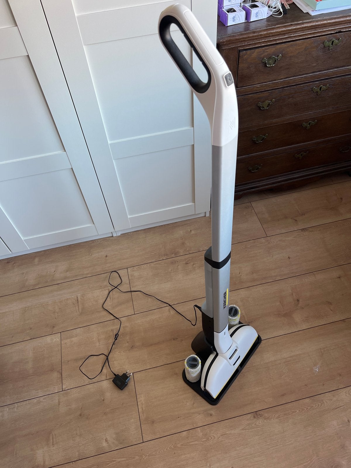 Kärcher EWM2 elektrische dweil, Huis en Inrichting, Schoonmaakartikelen, Ophalen, Mop of Dweil