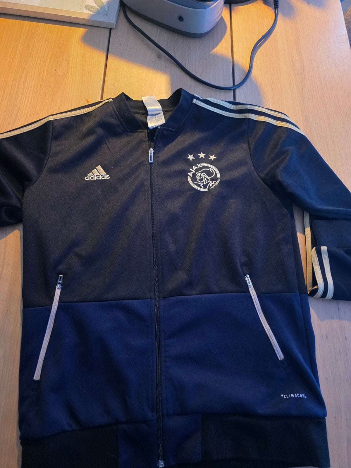 Ajax trainingsjas 2020 /21 (Maat L), Kleding | Heren, Ophalen of Verzenden, Zo goed als nieuw, Rood, Voetbal