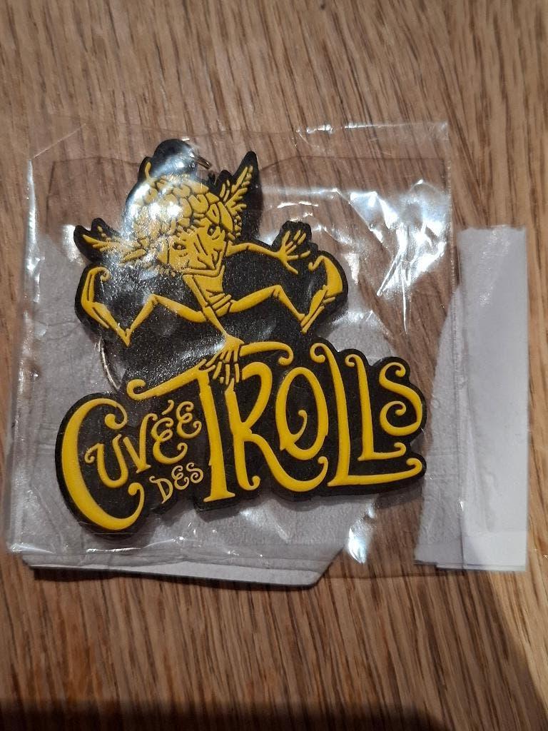 Sleutelhanger Cuvée des Trolls bier, Ophalen of Verzenden, Nieuw, Overige typen, Overige merken