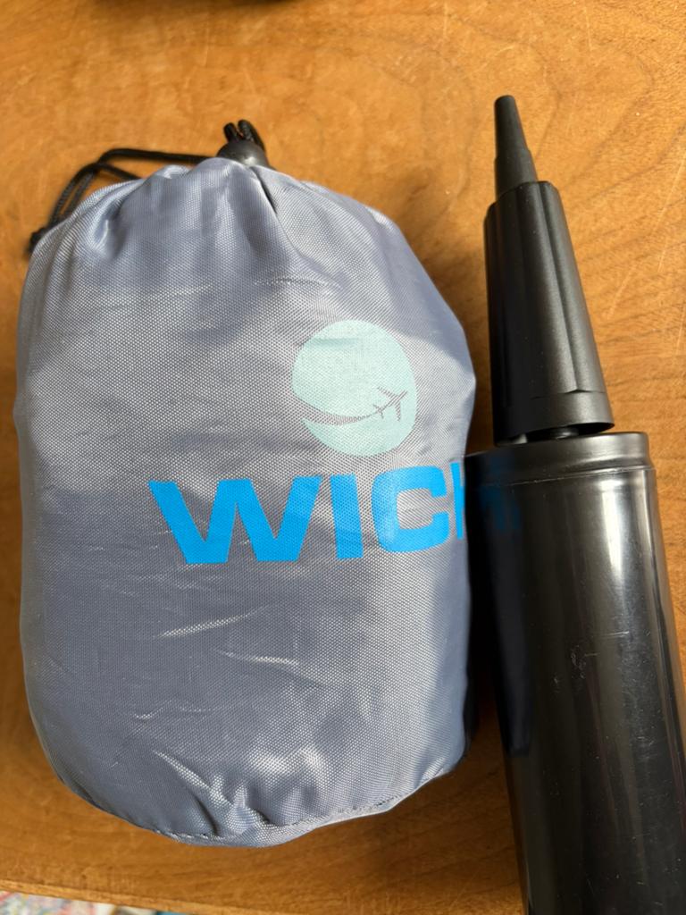 Wick air vliegtuigbedje opblaasbaar, Kinderen en Baby's, Ophalen of Verzenden, Zo goed als nieuw