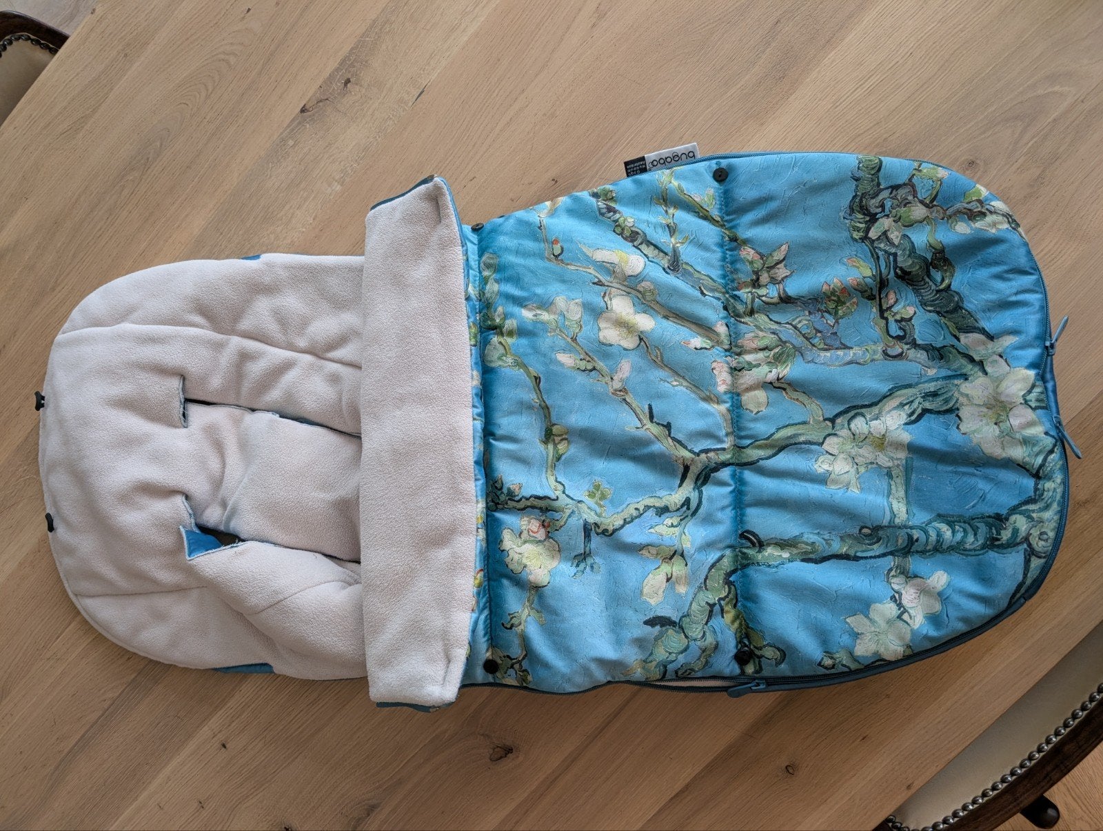 Bugaboo Voetenzak Van Gogh Almond Blossom, Ophalen of Verzenden, Zo goed als nieuw, Kinderwagen, Bugaboo