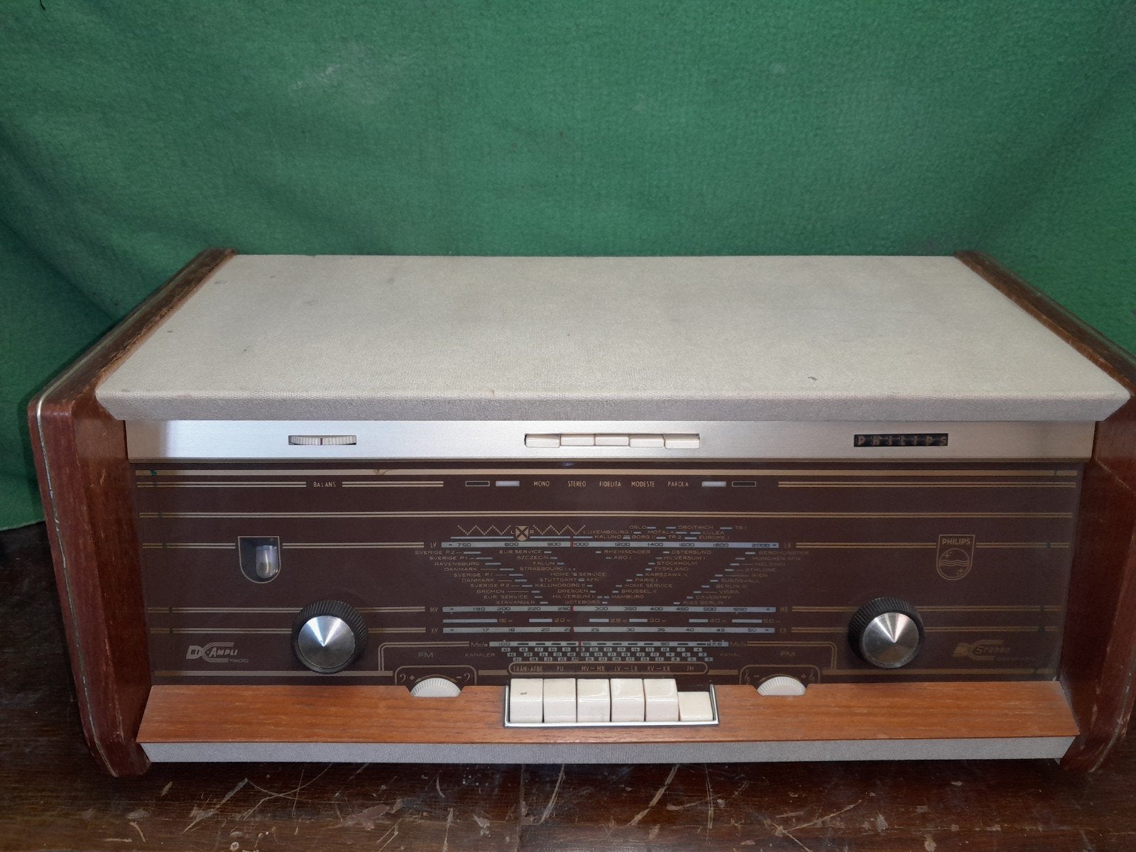 Philips B6x12A buizenradio, Ophalen