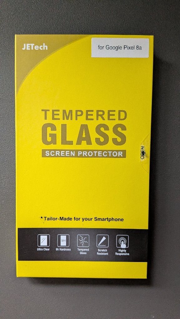 Google Pixel 8A Glass x2, Ophalen of Verzenden, Zo goed als nieuw, Bescherming