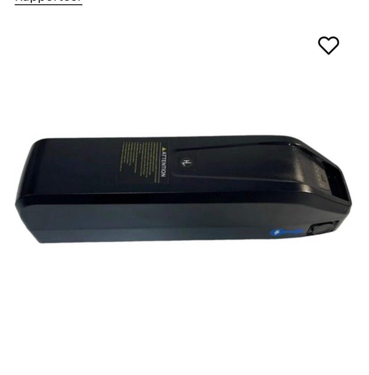 Gebruikte 48V 20Ah Accu met 2 Sleutels - Lichtjes defect, Gebruikt