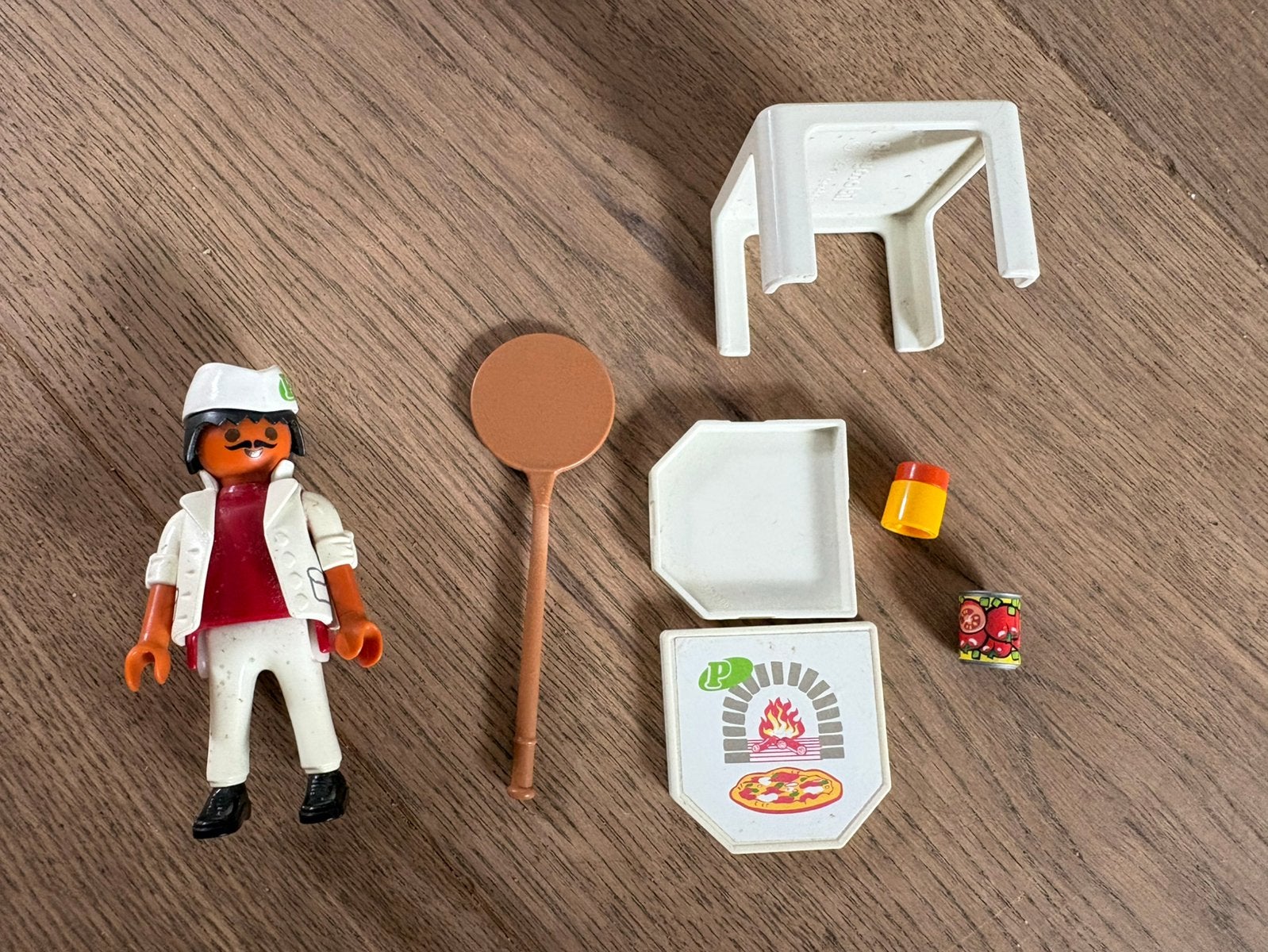 4766 playmobil pizza bakker (pizza ontbreekt), Kinderen en Baby's, Ophalen of Verzenden, Zo goed als nieuw