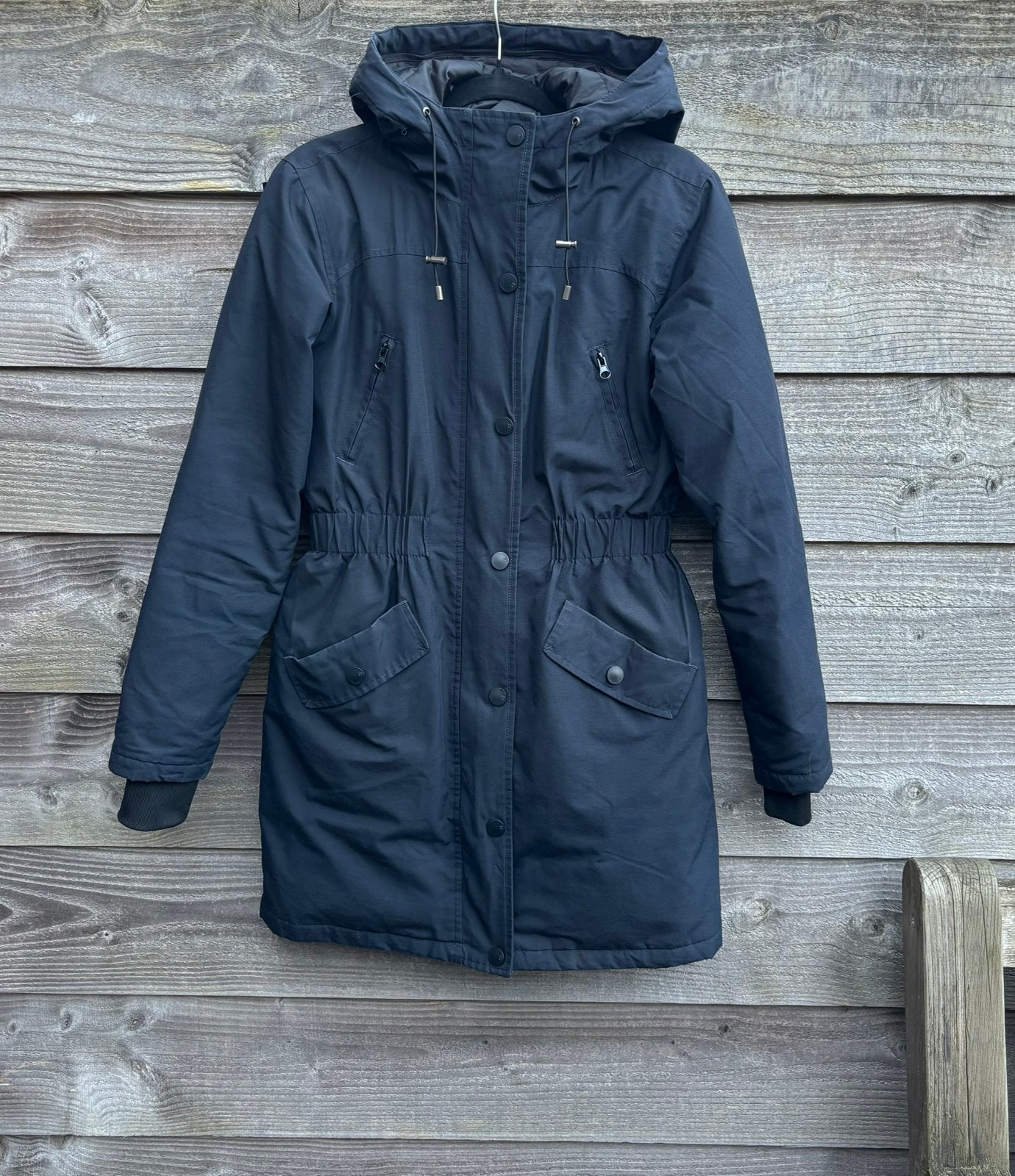 MODSTRÖM parka winterjas maar S navy, Ophalen of Verzenden, Nieuw, Maat 36 (S), Blauw