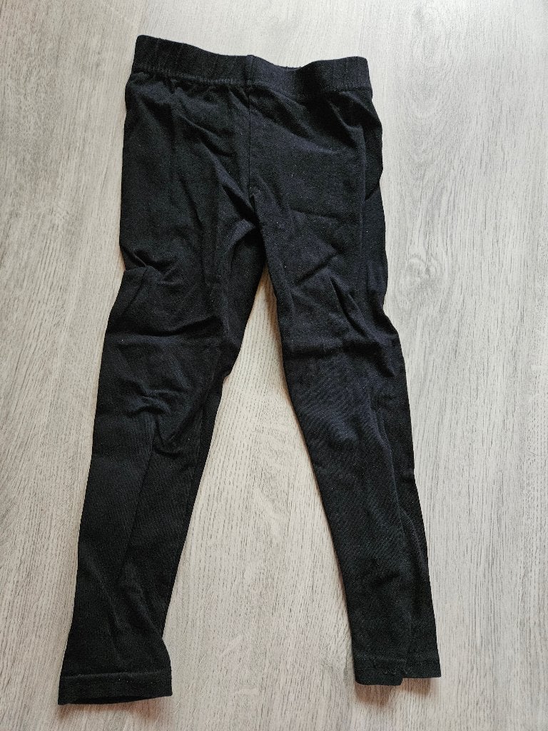 Zwarte legging meisje maat 98/104 in zeer goede staat, Broek, Zeeman, Meisje, Ophalen of Verzenden