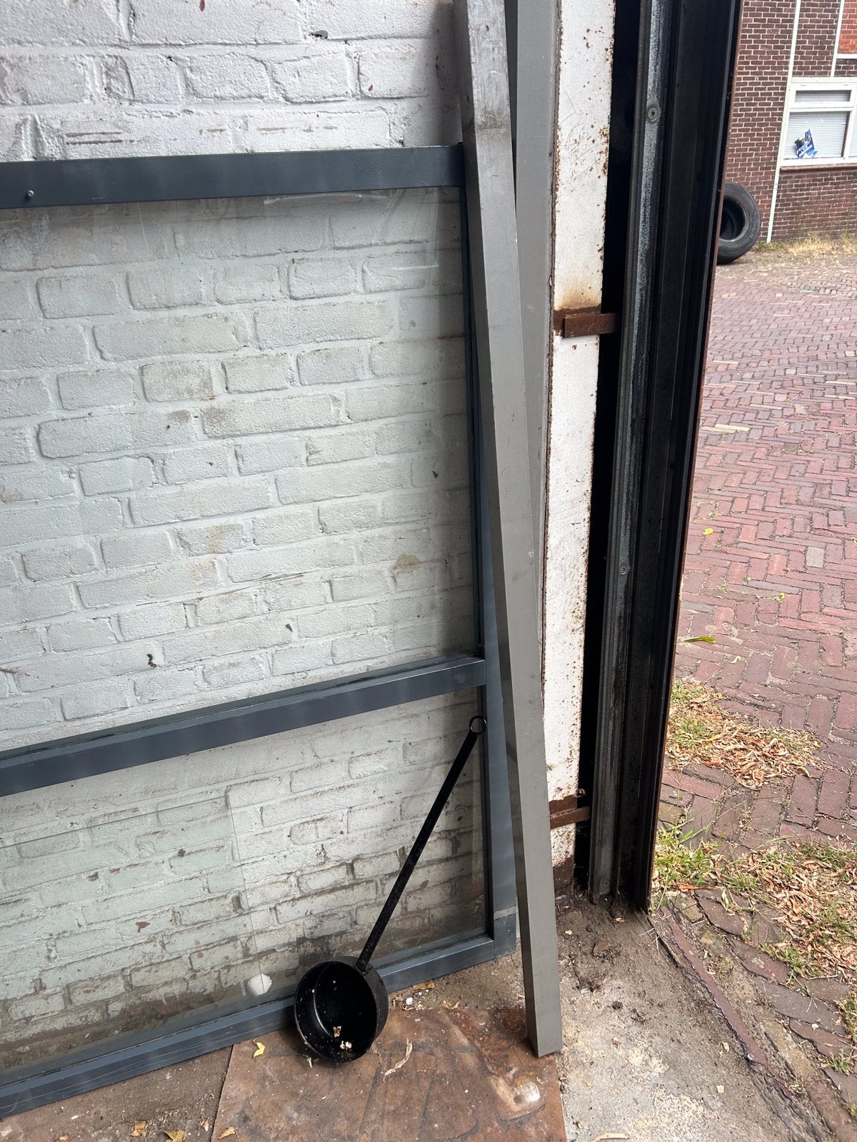 Terras schotten, Ophalen, Gebruikt, 100 tot 150 cm, 100 tot 150 cm