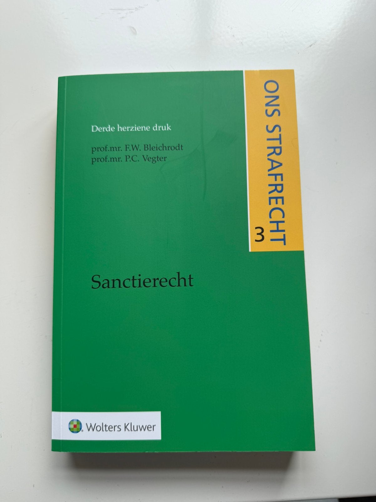 Sanctierecht, Boeken, Ophalen of Verzenden, Alpha, Nieuw, WO