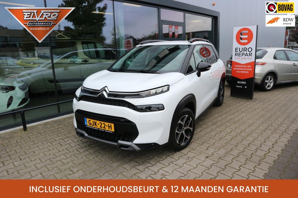 Citroen C3 AIRCROSS 1.2 PureTech Feel NAVI CLIMA CRUISE KEYL, Auto's, 12 maanden, Gebruikt, 1199 cc, Wit