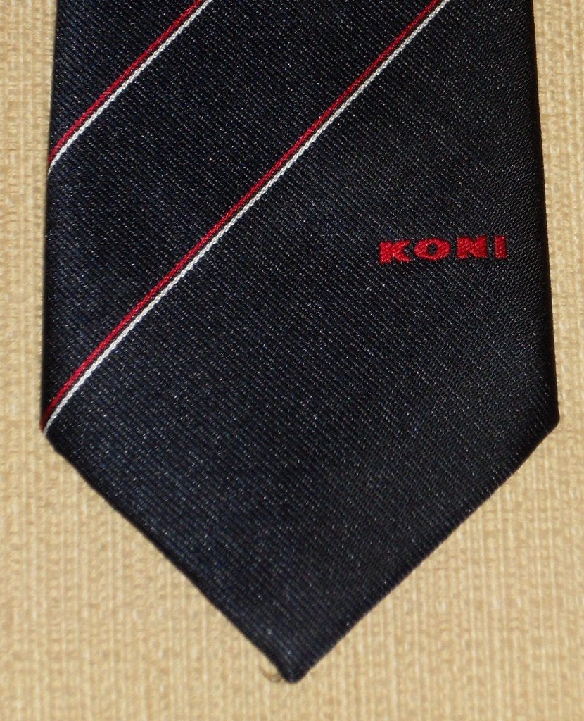 Koni stropdas schokdempers blauw, Verzamelen, Ophalen of Verzenden, Nieuw, Gebruiksvoorwerp