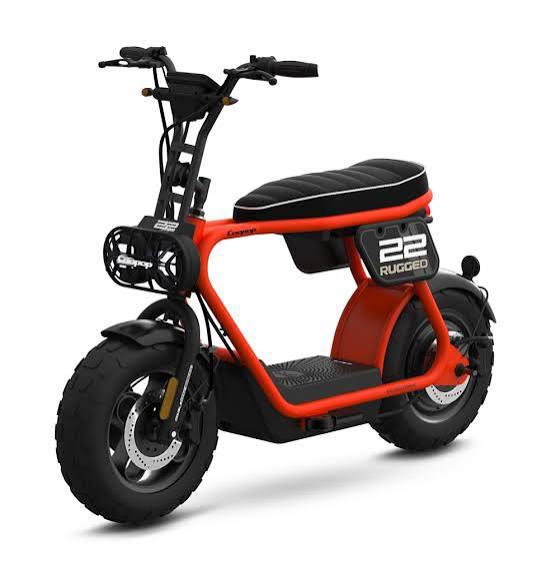 Coopop Rugged 22 Orange electrische scooter/nieuw/inruil mag, Fietsen en Brommers, Snorfietsen en Snorscooters, Overige merken