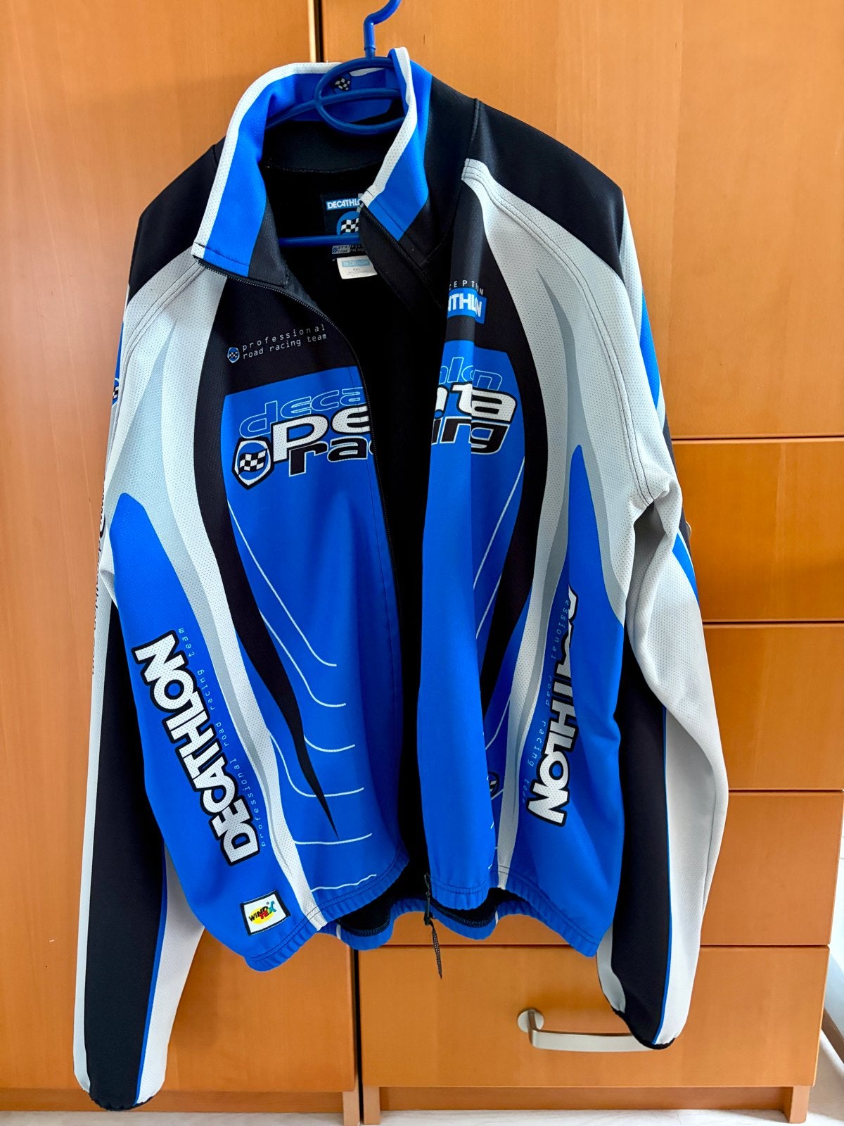 Decathlon Penta Racing Fietsjack XXL, Fietsen en Brommers, Gebruikt, Ophalen of Verzenden, Bovenkleding, Heren