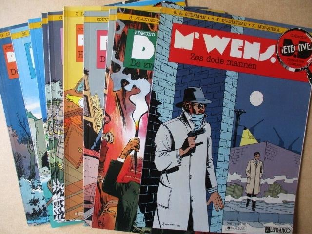 adv11293 collectie detective, Boeken, Stripboeken, Gelezen, Eén stripboek, Ophalen
