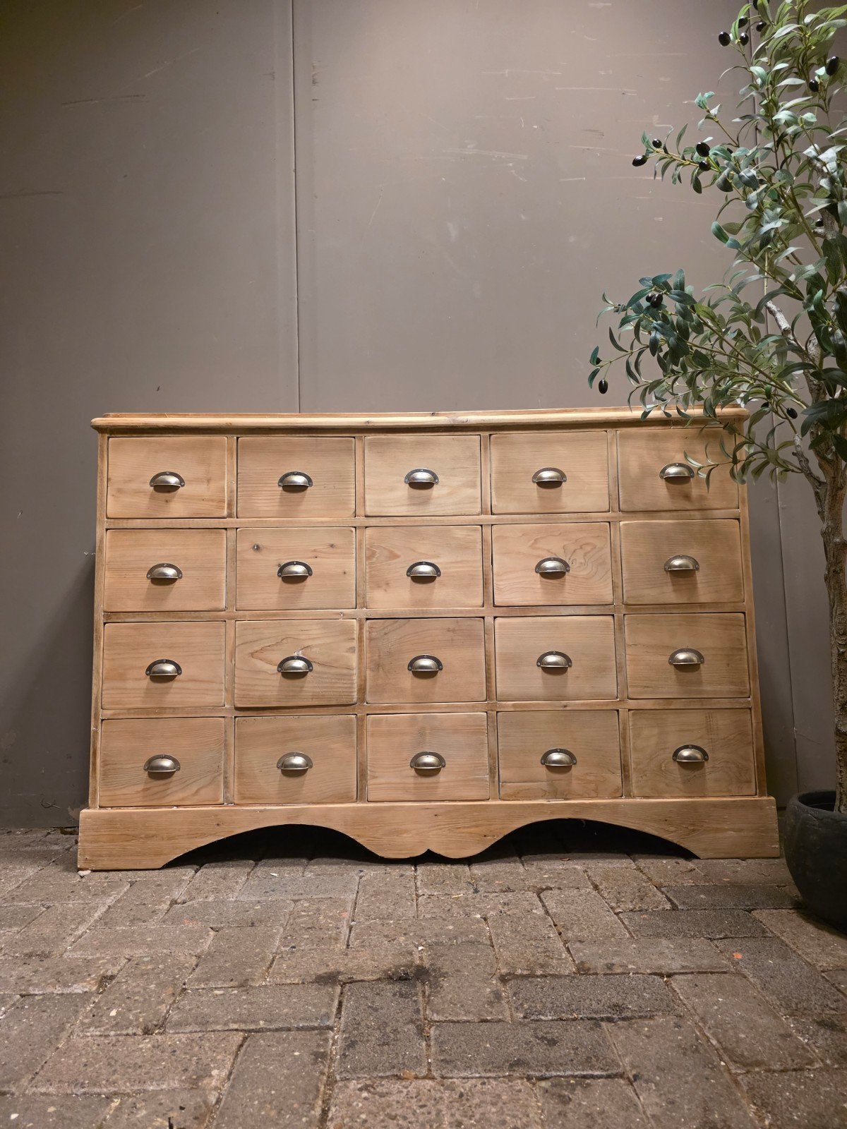 Grenen apothekerskast ladekast dressoir bez mogelijk, Huis en Inrichting, Kasten | Ladekasten, 5 laden of meer, Ophalen of Verzenden