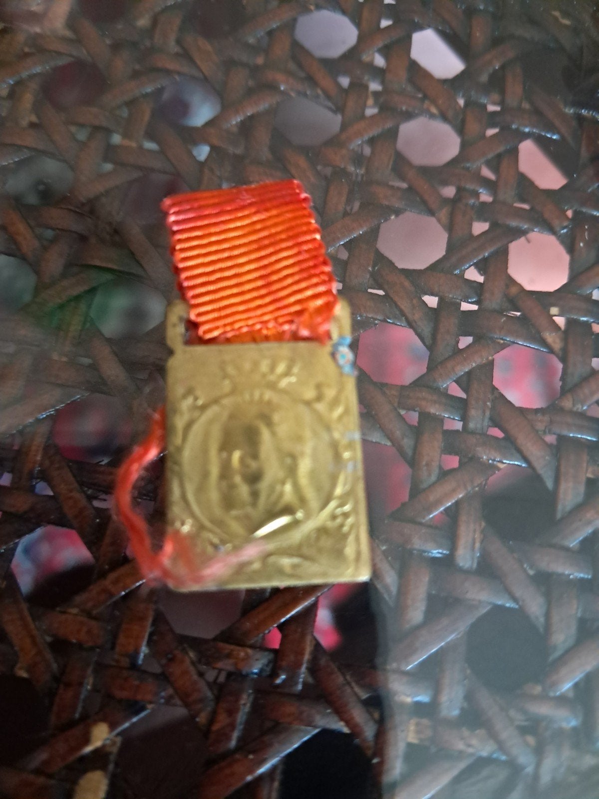 Miniatuur medaille met lintje - Militair verzamelobject, Verzamelen, Militaria | Algemeen, Ophalen of Verzenden