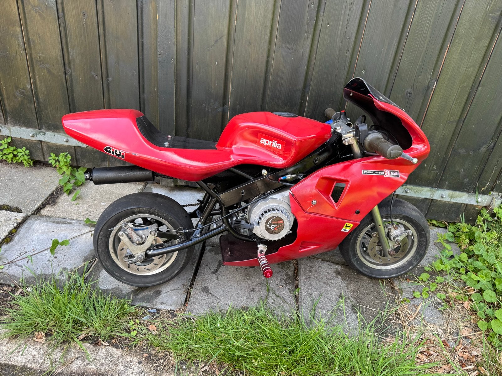 Minibike / pocketbike, Fietsen en Brommers, Ophalen, Zo goed als nieuw, Schijfrem, Pitbike
