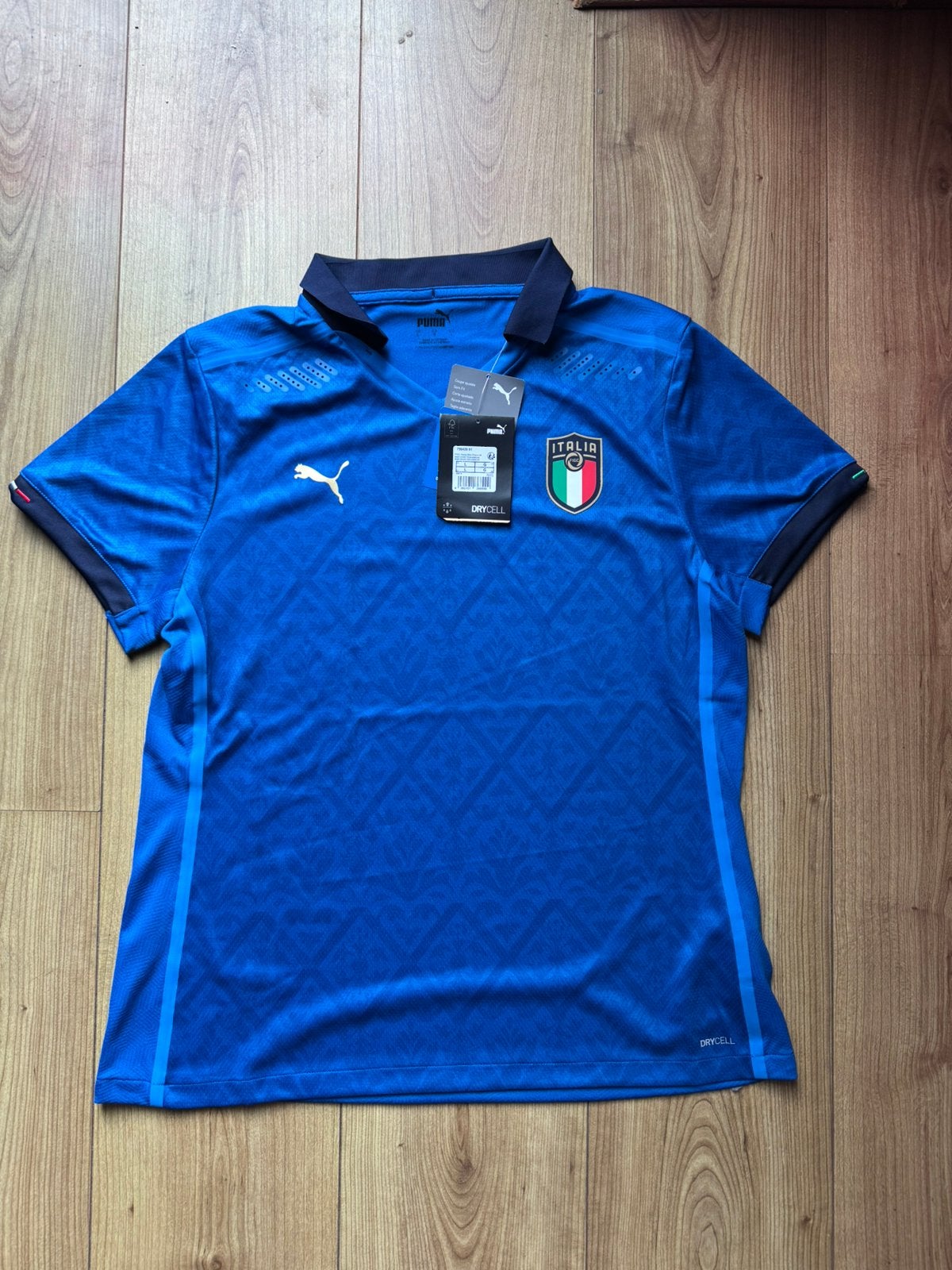 Origineel NIEUW spelersversie voetbalshirt Italië, Verzenden, Zo goed als nieuw