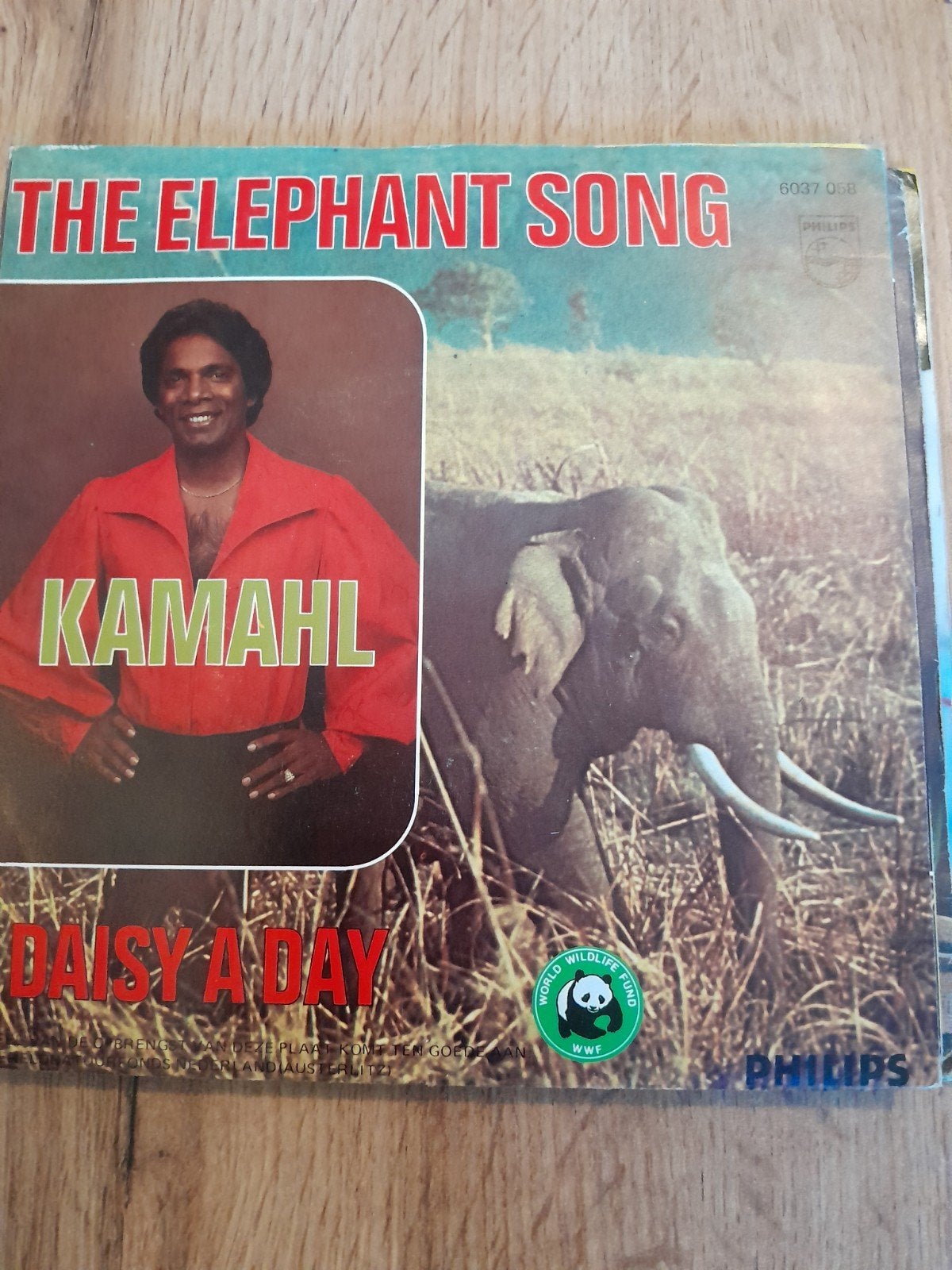 kamahl 7inch the elephant song, Ophalen of Verzenden, Zo goed als nieuw, Pop