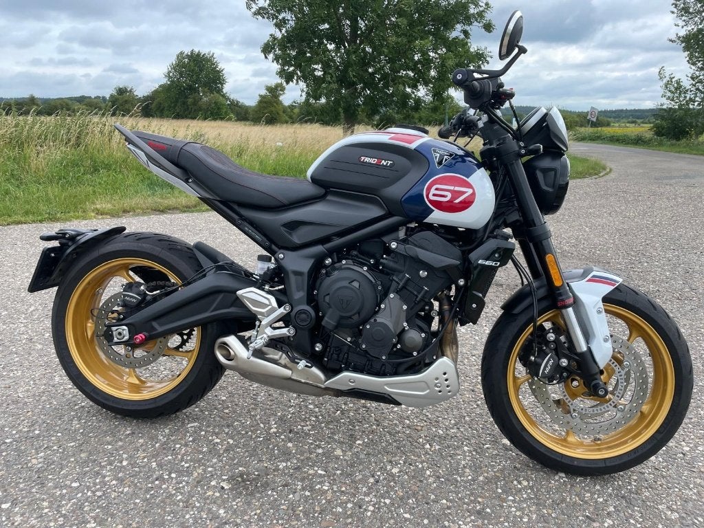 2024 Triumph Trident 660 Triple Tribute (Loaded with Extras), Motoren, Traction Control, 3 cilinders, Particulier, Meer dan 35 kW